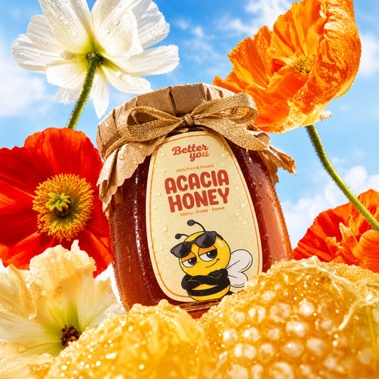 Acacia Honey | 100% Pure & Natural Phulai Honey