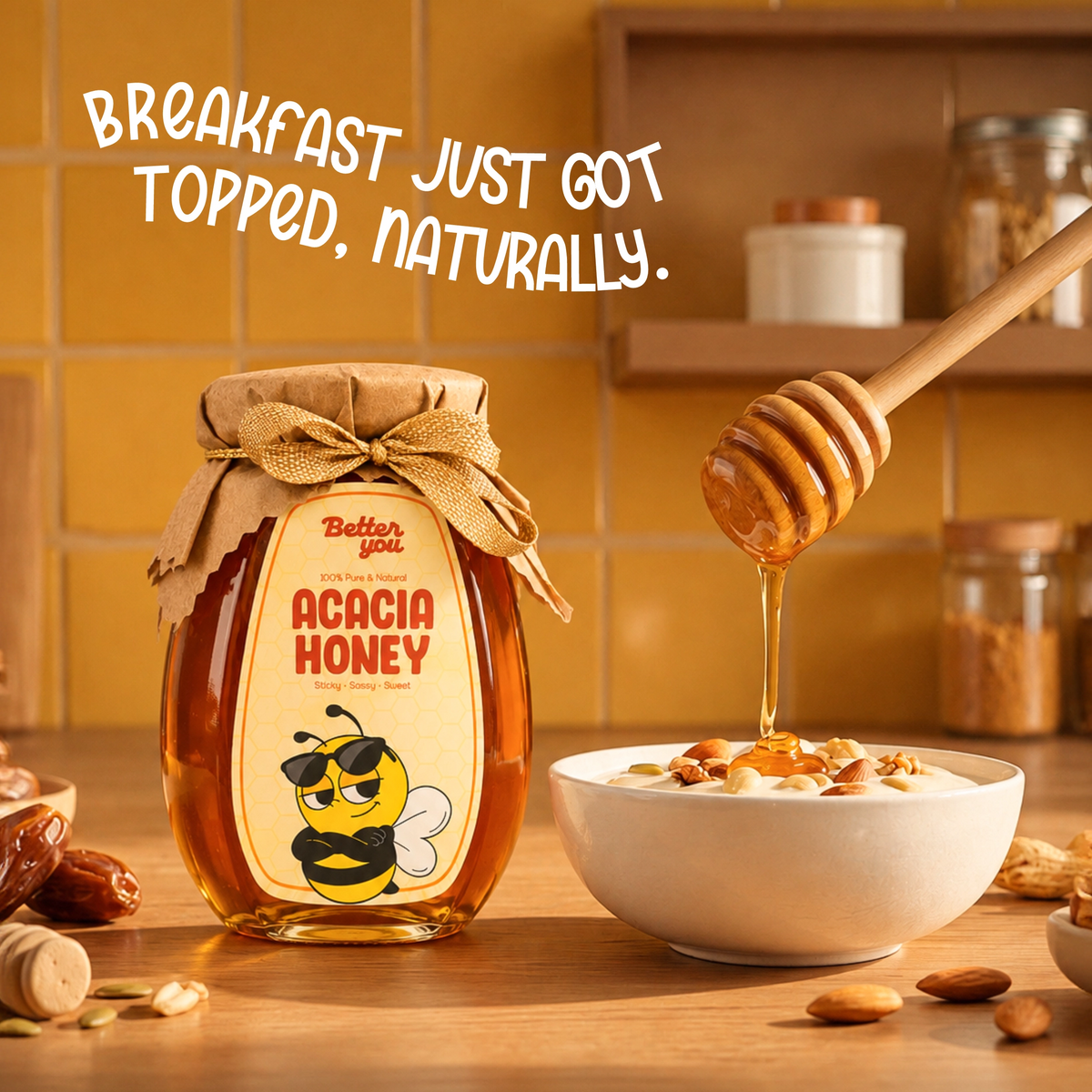 Acacia Honey | 100% Pure & Natural Phulai Honey