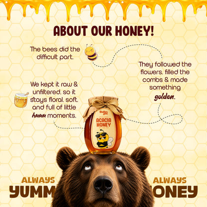 Acacia Honey | 100% Pure & Natural Phulai Honey