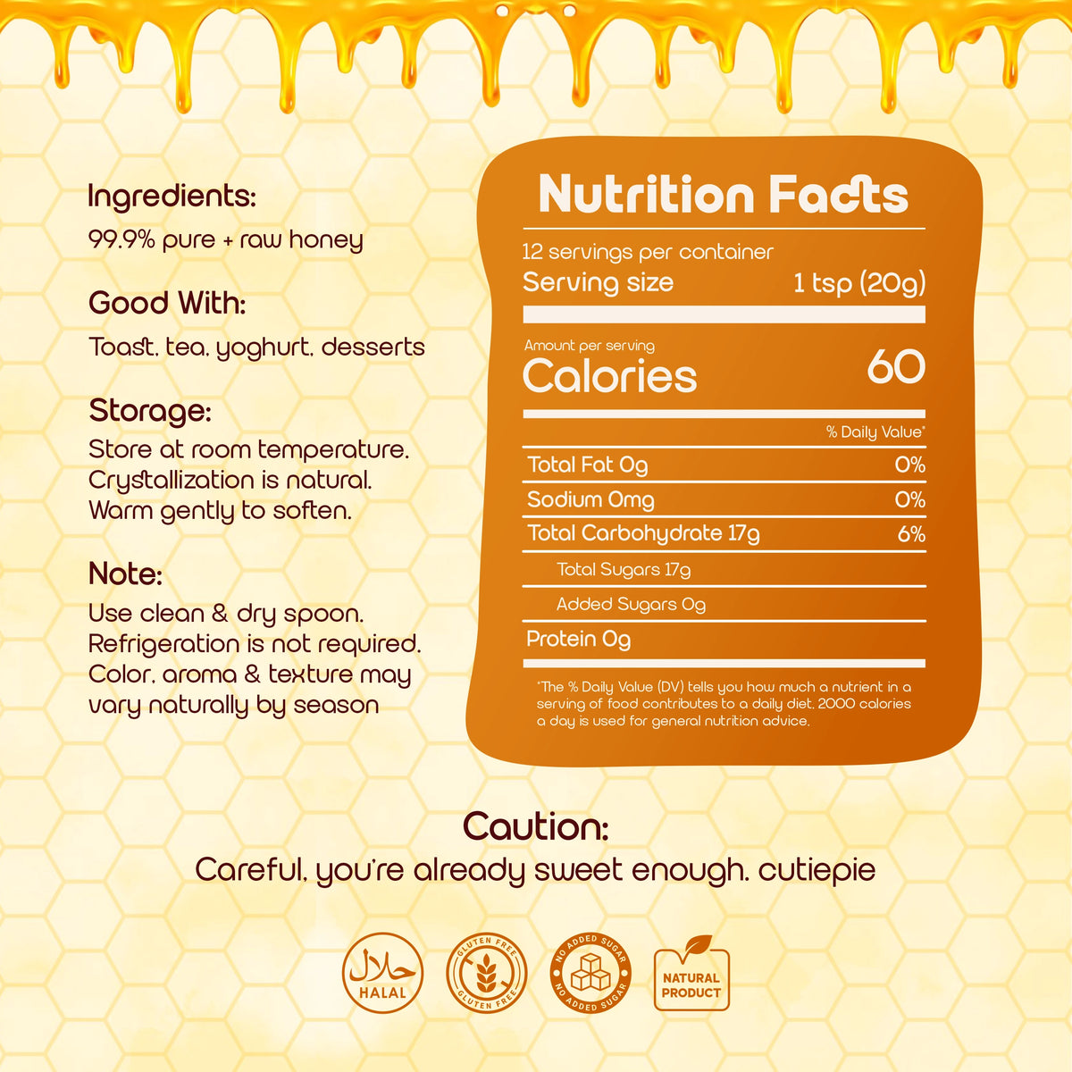 Acacia Honey | 100% Pure & Natural Phulai Honey